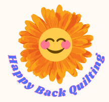 Happy Back Quilting Logo