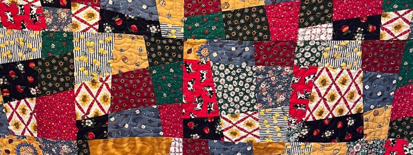 Patchwork Quilt donated to Domini Farm